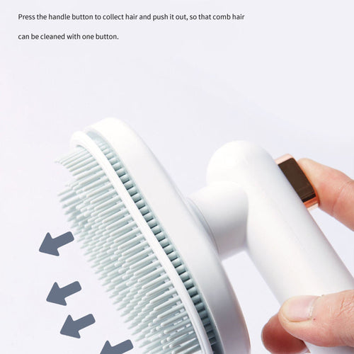 Pet Hair Remover Brush – Cat & Dog Grooming Tool.