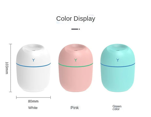 Portable Mini USB Humidifier – Aromatherapy Diffuser