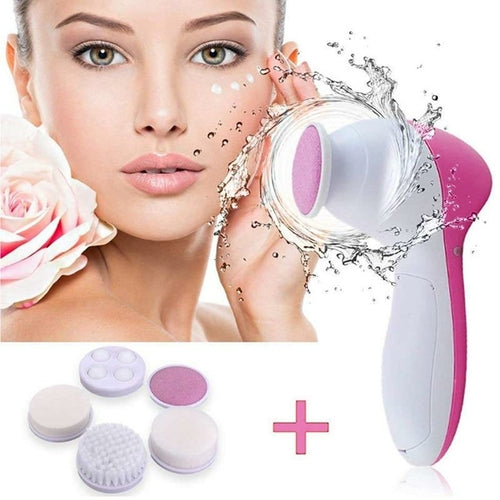 JOCIJI 5-in-1 Facial Cleansing & Massage Brush