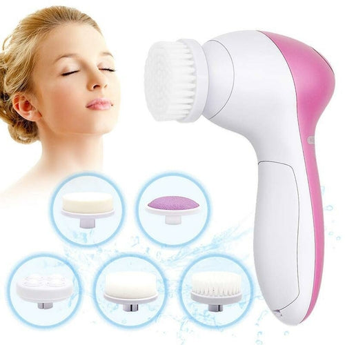 JOCIJI 5-in-1 Facial Cleansing & Massage Brush